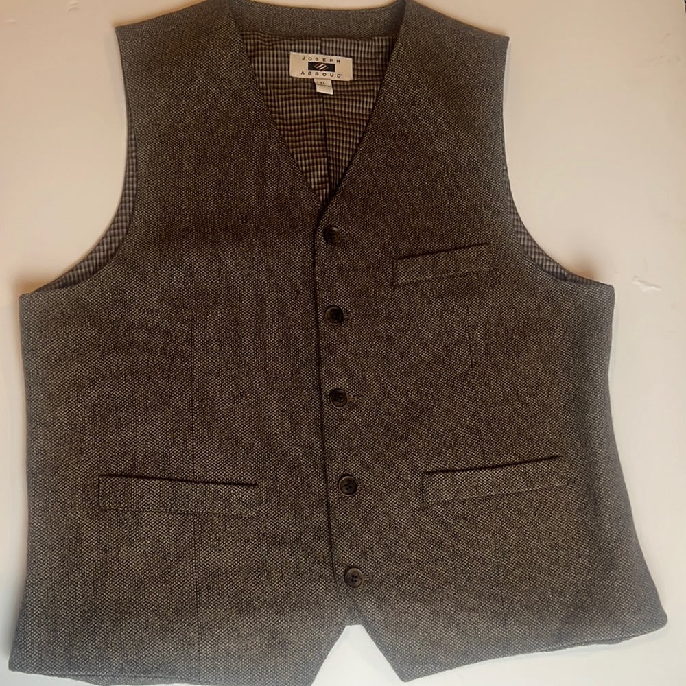 JOSEPH ABBOUD XL Wool Vest